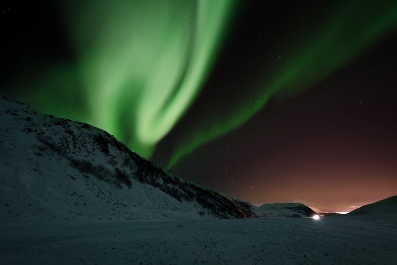 Aurora Borealis Gown